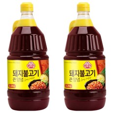 OTTOGI 不倒翁 韓式烤豬肉調味醬, 2.2kg, 2瓶