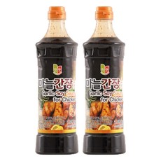 CHUNG WOO FOOD 大蒜醬油, 1.05kg, 2個
