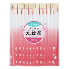 Daiwa Bussan 一次性櫻花套竹筷, 100雙, 1袋