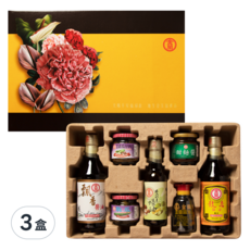 金蘭 富貴禮盒 Set, 年節送禮推薦, 4.66kg, 3盒