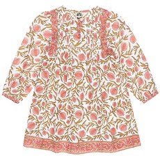 봉통 여아용 에스닉 면 원피스 BSS21NA36NBN