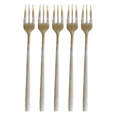 Notdam 方字鍮器餐具 茶叉, 5個, 單一顏色