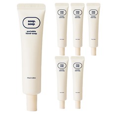 1555 소프소프 포터블 핸드소프, 30ml, 6개