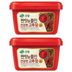 SING SONG 低鹽韓式辣椒醬, 500g, 2盒