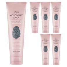 더페이스샵 제주 화산토 안티더스트 모공 클렌징 폼, 140ml, 6개