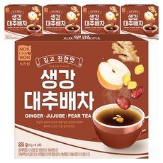 녹차원 생강대추배차 스틱, 15g, 15개입, 5개
