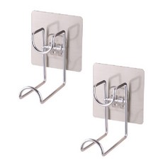 윈프라이스 NO피스 멀티 대야걸이 홀더, 실버, 2개