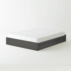 파로마 클레이 멀티수납침대 프레임 + 매트리스 세트 방문설치, 그레이