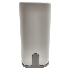 雙層按壓垃圾桶-白蓋 大號 ABS、PP, 白色, 1個