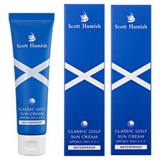Scott Hamish 經典高爾夫防曬霜 SPF50+ PA++++, 2個, 40ml