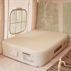 루커스 스너글리 3D 에어빔 캠핑매트, 베이지