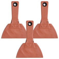 Clean Mate 橡膠刮刀棒 大 20 x 18 cm, 3個, 單一顏色