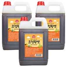 사조해표 조청 황엿, 5kg, 3개