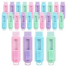 STAEDTLER 施德樓 滑動橡皮擦 粉彩 525 PS1P-S, 隨機出貨, 24入