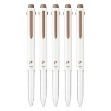 pentel 飛龍文具 simple code i + 3色筆 bgh3-de, 摩卡桿, 5支