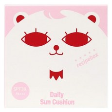 recipebox 韓兔 日常防曬氣墊 SPF39++ 15g, 1個