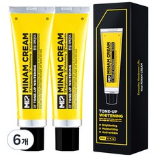 MiP Handsome Tone-up 美白霜 50ml, 單色, 6條