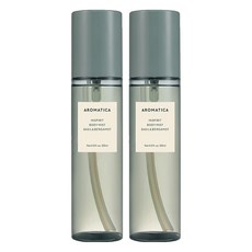 AROMATICA Inspirit 身體噴霧 羅勒與佛手柑, 2個, 120ml