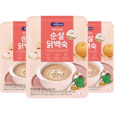 BEBECOOK 寶膳 孩童即食粥, 無骨清燉雞口味, 3包