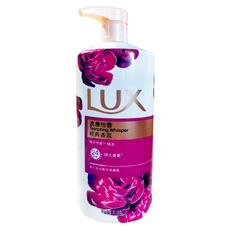LUX 麗仕 精油香氛沐浴乳 浪漫怡香 1L, 1瓶