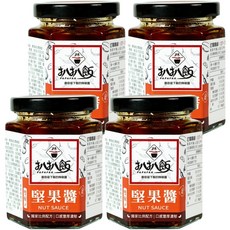 扒扒飯 堅果醬, 170g, 4罐