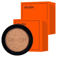 GRAFEN 男士氣墊粉餅補充芯 14g, 1號, 2個