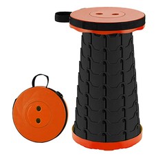 Chill Outdoor 排隊神器 螺旋伸縮折疊椅, 顏色隨機, 1個