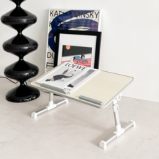 OfMIN 可調式床上桌, 木質