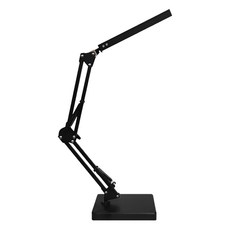 Mini LED護眼檯燈, 鋁製燈頭, 三檔調色, 無極調光, 黑色