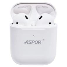 ASPOR 二代5.0無線藍芽耳機 原廠保固, a616, 白色