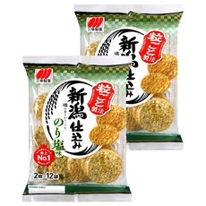 Sanko 三幸製菓 新潟海苔鹽米果, 4g, 48個