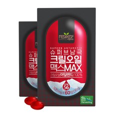 Realleof 磷蝦油軟膠囊 60入, 30g, 1盒