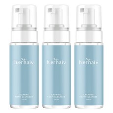 어네이브 유아용 바디워시 약산 카밍 폼 클렌저, 145ml, 3개