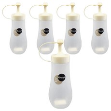 inomata 桌上型番茄醬瓶 小型, 250ml, 5個