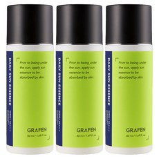 石墨烯日常防曬精華防曬霜 SPF50+ PA++++, 52g, 3個