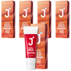 제이숲 컬러제이 컬러 트리트먼트, 서울레드, 5개