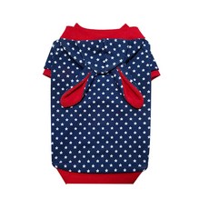 Youthdog 狗狗兔子連帽T恤, 星星圖案