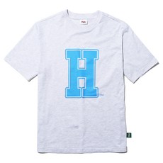 펠트 남녀공용 로고 통기성 반팔 티셔츠 SPA2TSU207