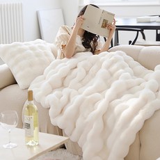 BasicTone Bunny Bunny 30mm長毛極細纖維鋪棉冬被套組