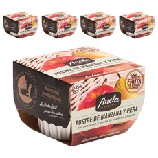 Anela 水果泥, 蘋果水梨口味, 200g, 5個