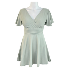 TUBE TREE 女款傘狀連身單件式泳衣 B8216