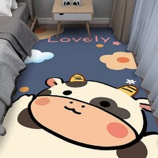 卡通小動物水晶絨地墊 5~7mm 厚度 可機洗