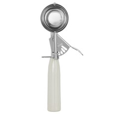 comet 304不鏽鋼冰淇淋勺, 握柄白色, 1個