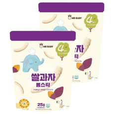 MB BABY 萌寶寶 米棒 紫地瓜 (4個月以上適用), 25g, 2包