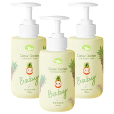 nac nac 果漾保濕乳液, 200ml, 3瓶