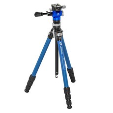 레오포토 여행용 삼각대 세트, 1세트, LY-224C+BV-0R-LB38 (블루)