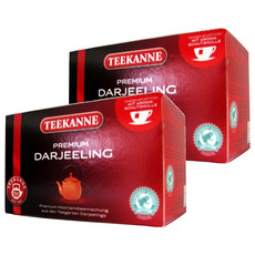 TEEKANNE 恬康樂 英式大吉嶺紅茶 德國原裝進口 茶香濃厚, 1.75g, 20包, 2盒
