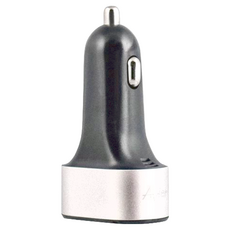 Avier 智能三孔車用充電器 AVCCCA42SI-CK COLOR MIX 42W, 銀色