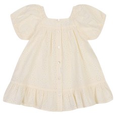 ETTOI 女童款Terry蕾絲連身裙