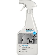 ecostore 宜可誠 環保玻璃清潔噴霧 純淨無香, 500ml, 1組